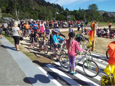 NZ Bikes in Schools Program 2015 Taking Off