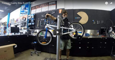 Watch an E-350 Kids Bike Build in Time Lapse