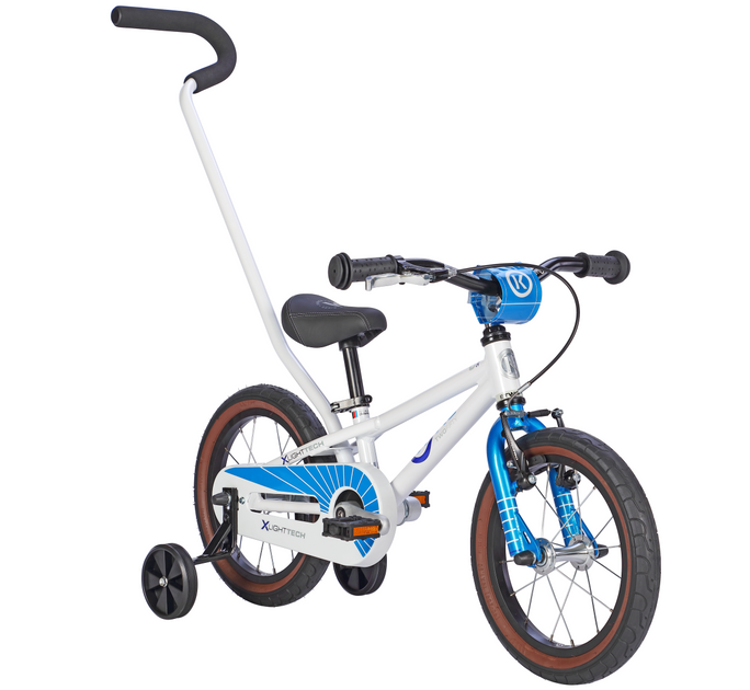 12 inch bike discount with parent handle