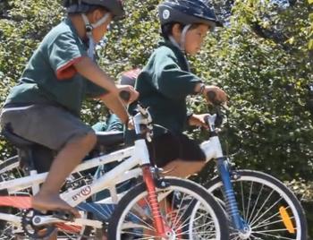 The Benefits of Kids Riding Bikes to School