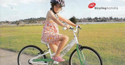 Bicycling Australia Reviews the E-450 - "The Best Kids Bike on the Market"