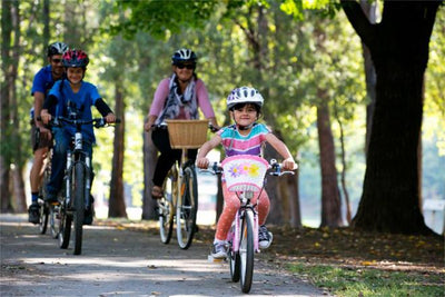 The Murray to Mountains Rail Trail is Great for Families and Kids on Bikes