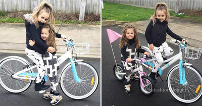 Kids Fashion Blogger styles our popular girls bikes with the latest trends