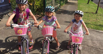 Kids Riding = Less Driving Around in Cars - a ByK Review