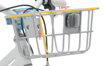 ByK Alloy Kids Front Bike Basket